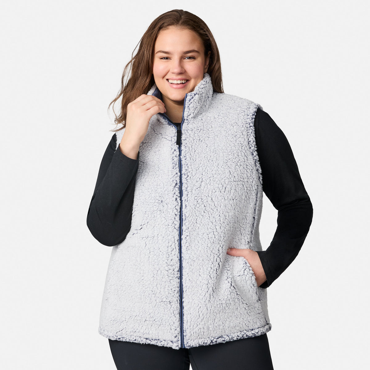 Free Country Women's Plus Size Expedition II Stratus Lite Reversible Vest