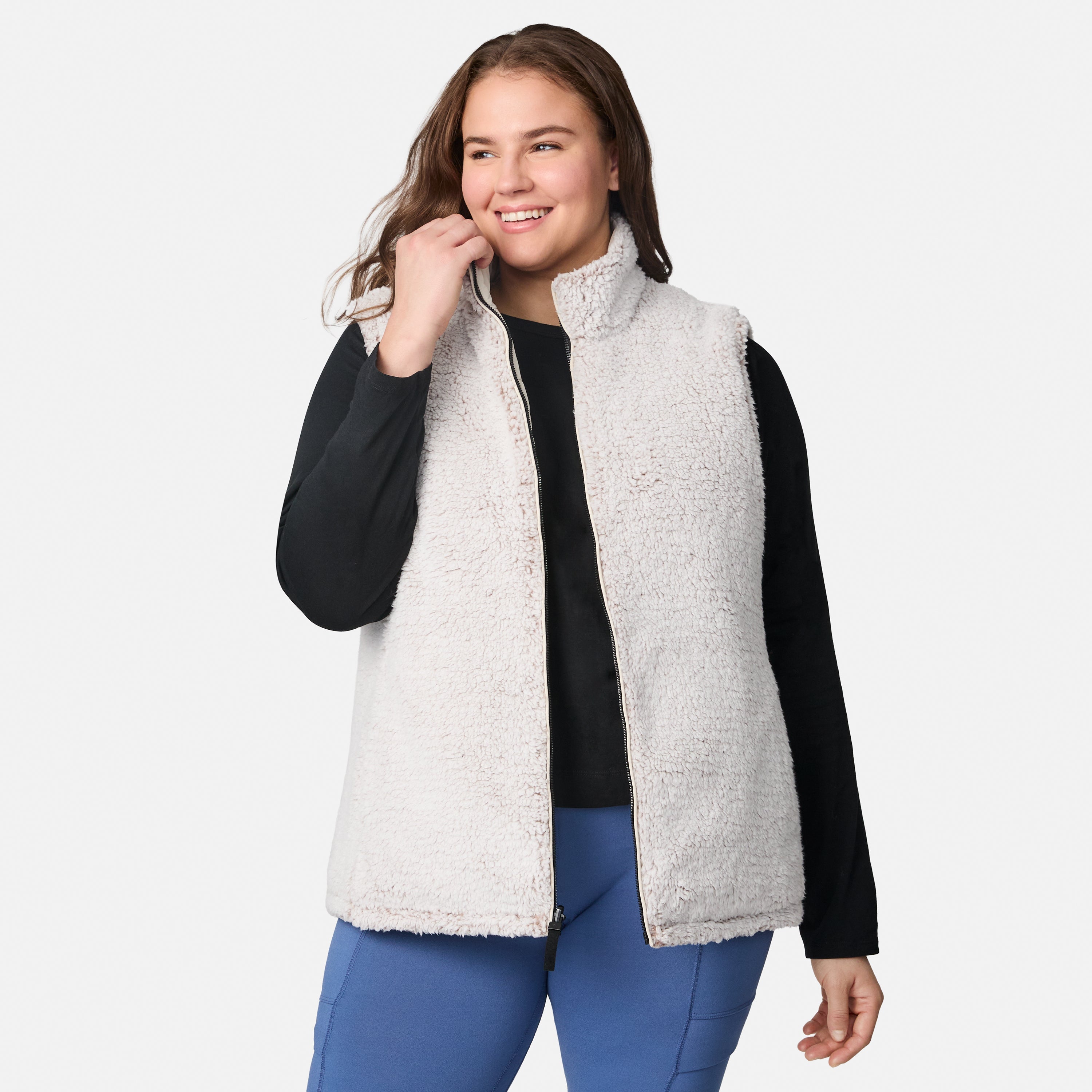 Free Country Women's Plus Size Expedition II Stratus Lite Reversible Vest