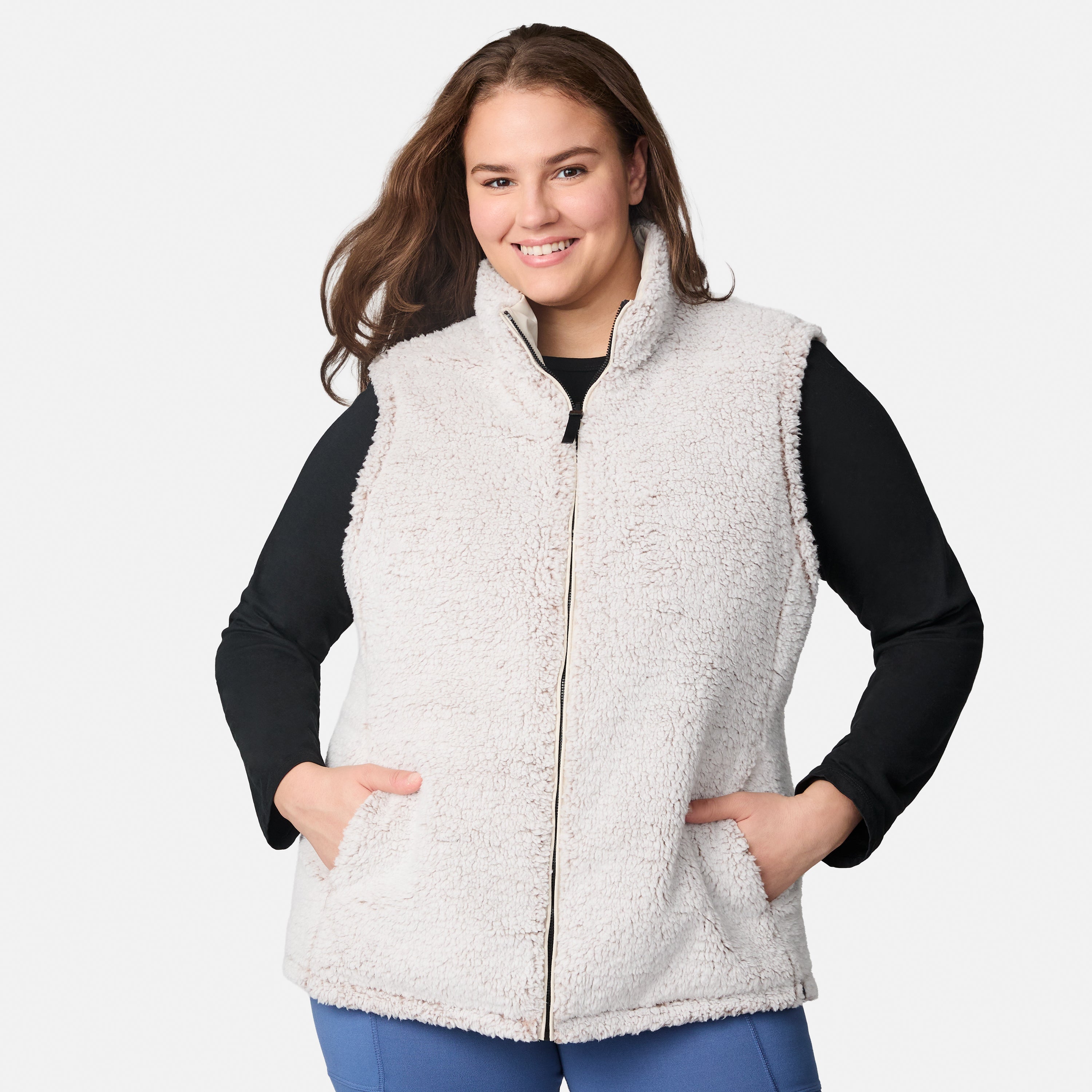 Free Country Women's Plus Size Expedition II Stratus Lite Reversible Vest