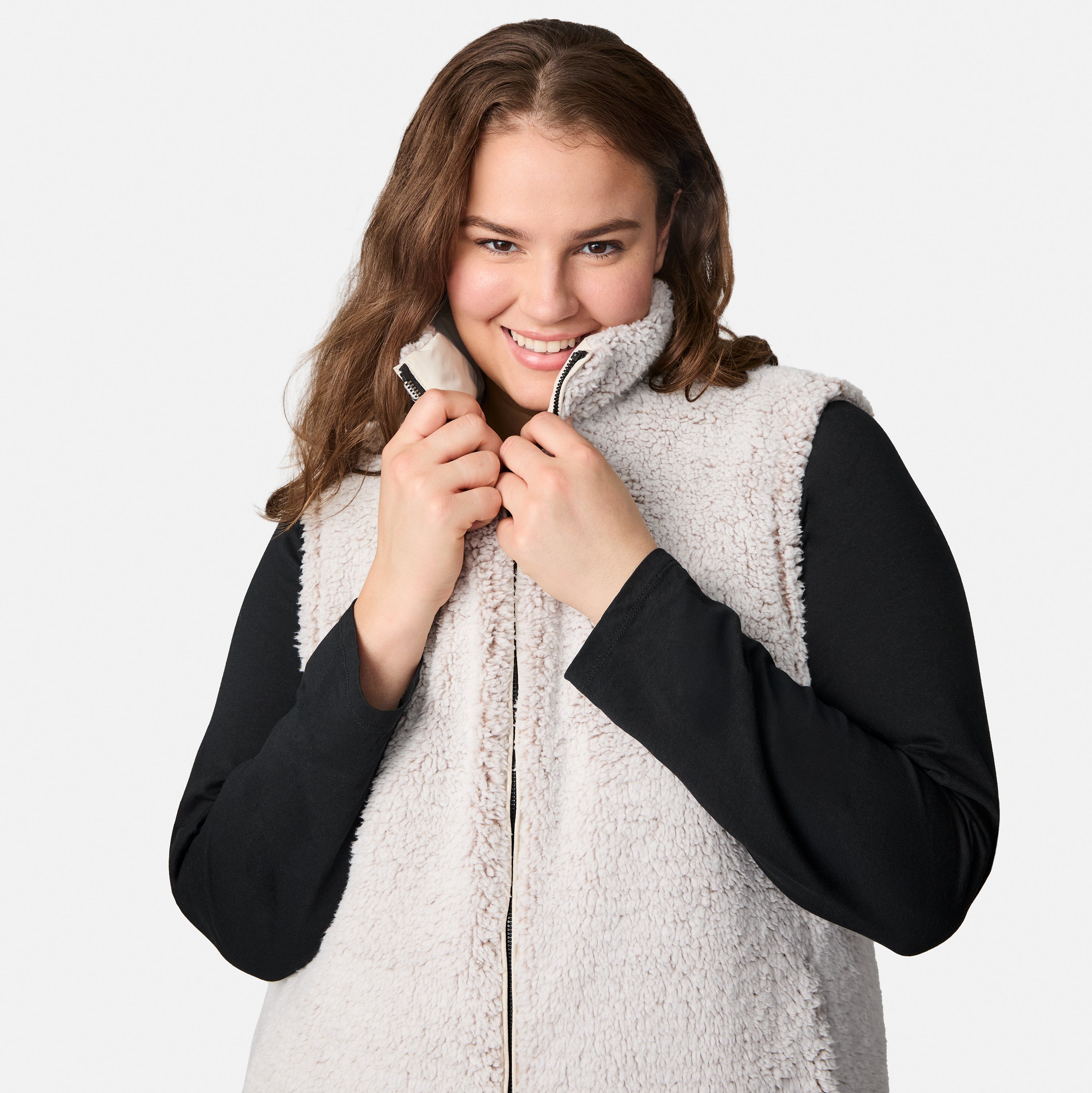 Free Country Women's Plus Size Expedition II Stratus Lite Reversible Vest