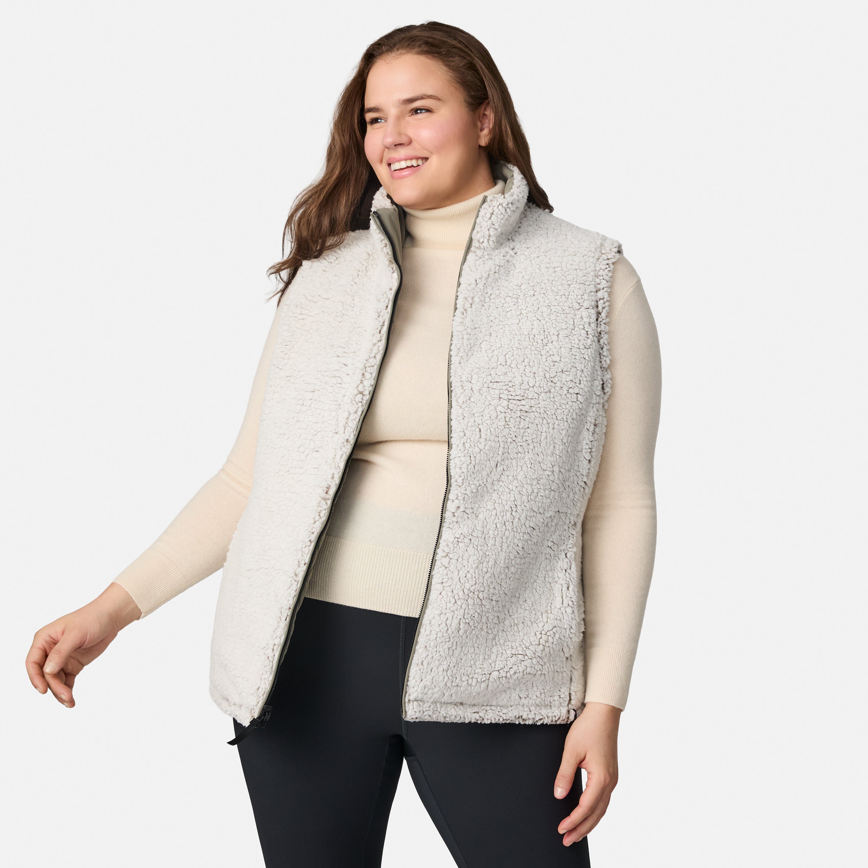 Free Country Women's Plus Size Expedition II Stratus Lite Reversible Vest