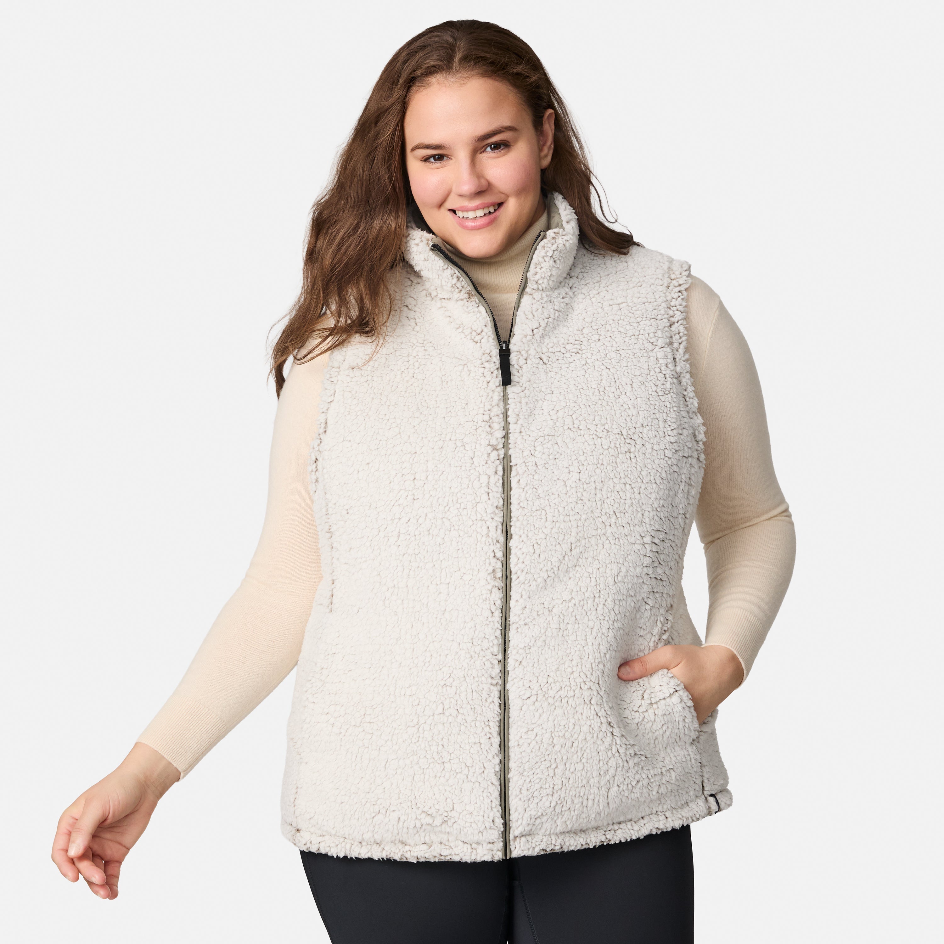 Free Country Women's Plus Size Expedition II Stratus Lite Reversible Vest