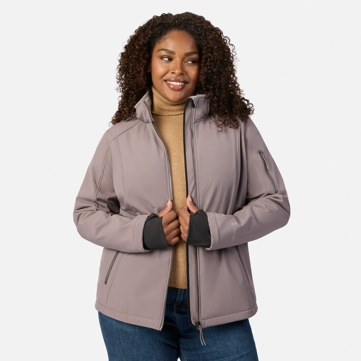 Free Country Women's Plus Size Aeris II Super Softshell® Jacket