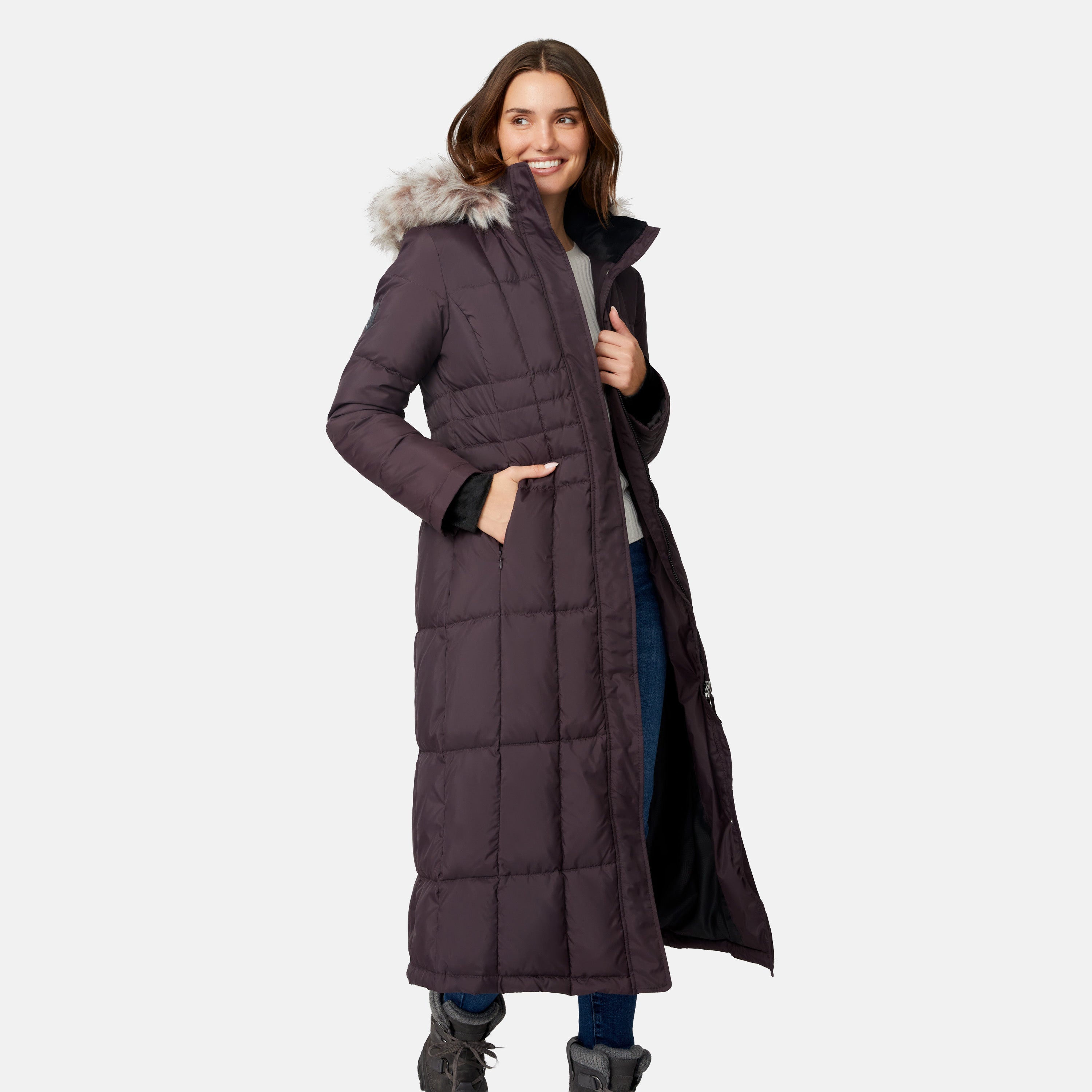 Free Country Women's Full Length Splendor Down Jacket