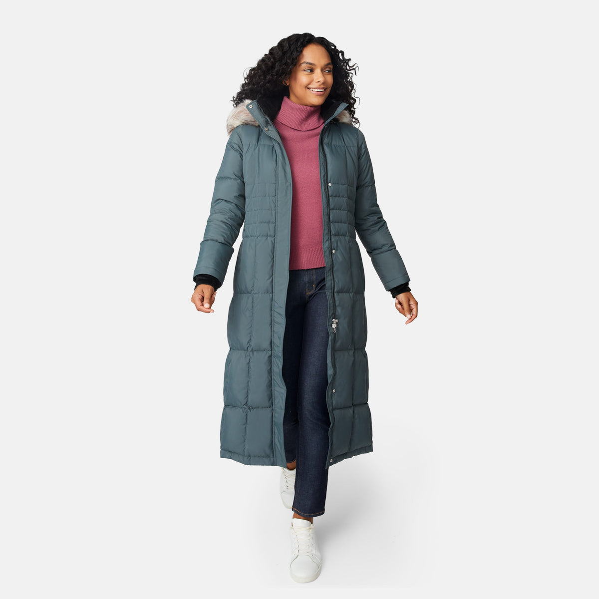 Free Country Women's Full Length Splendor Down Jacket