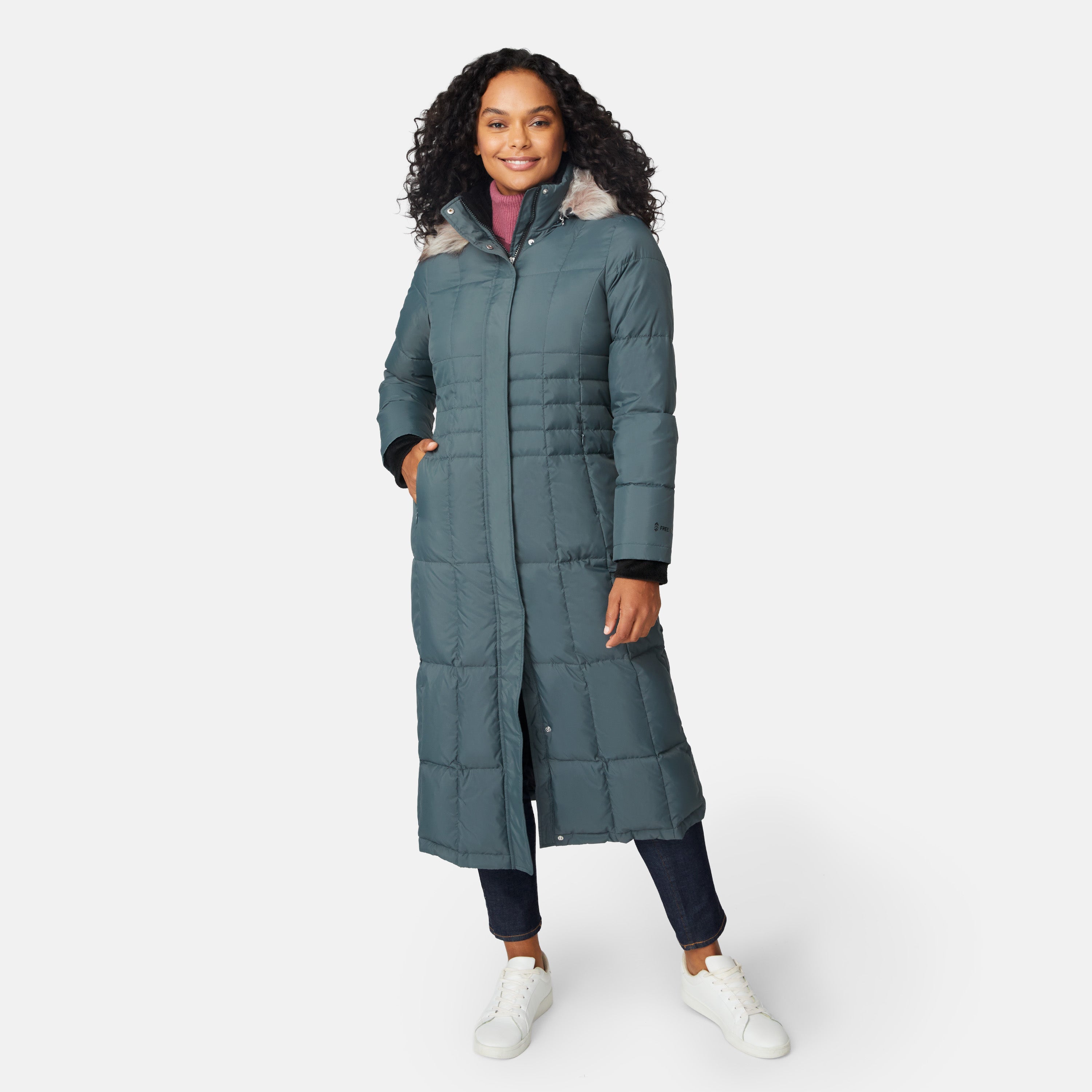 Free Country Women's Full Length Splendor Down Jacket