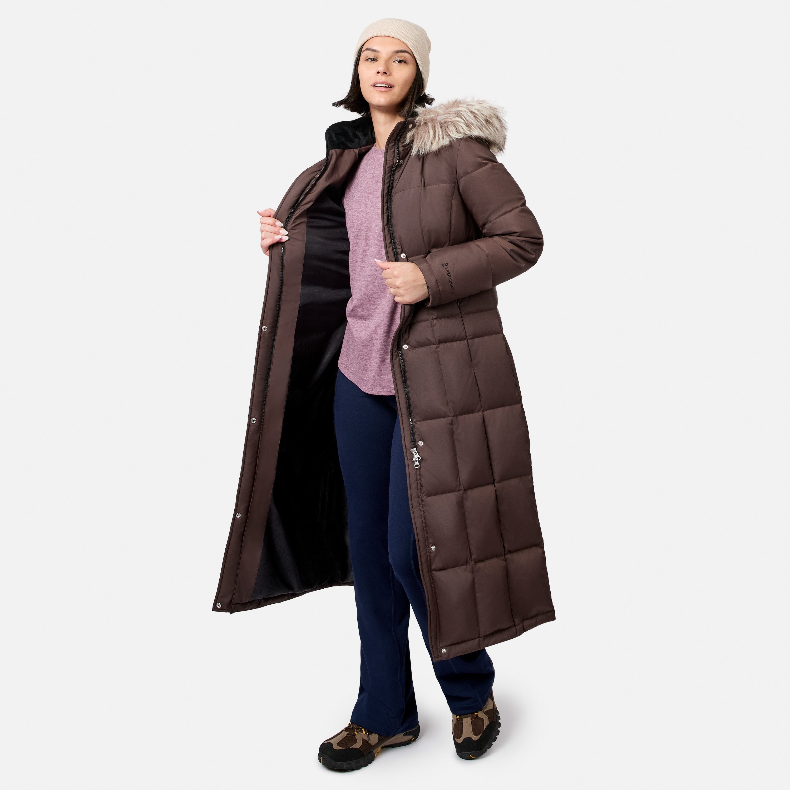 Free Country Women's Full Length Splendor Down Jacket