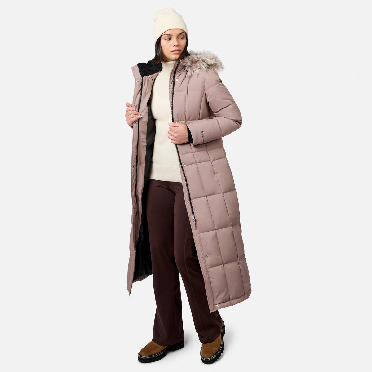 Free Country Women's Full Length Splendor Down Jacket