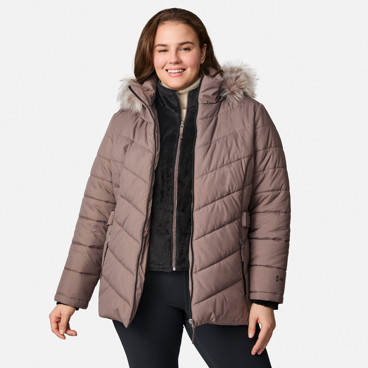 Free Country Women's Plus Size Unstoppable II Poly Air Touch Jacket