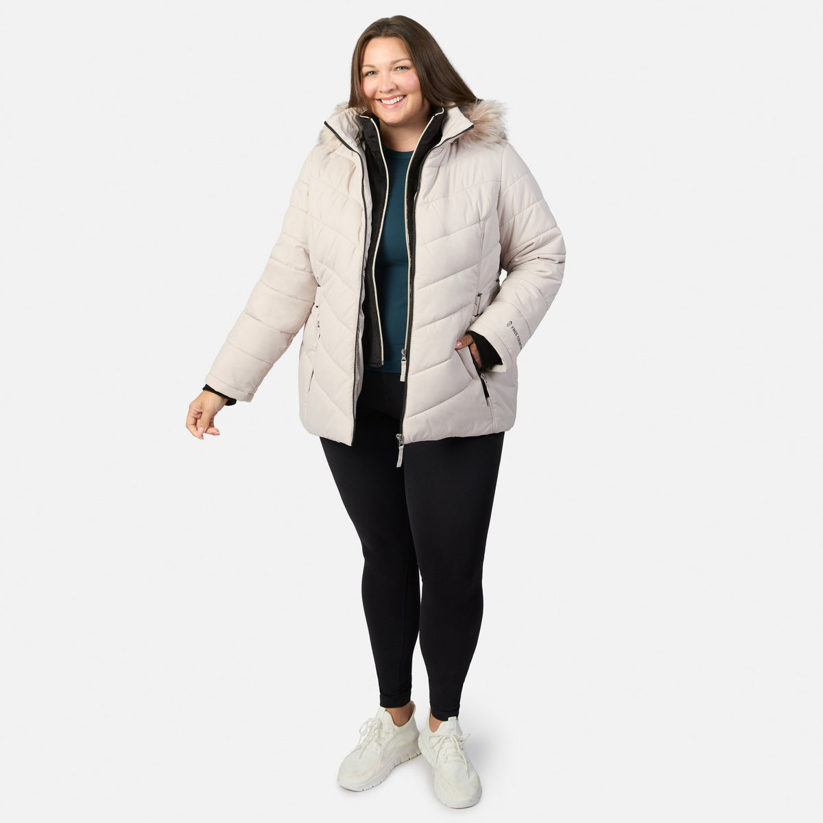 Free Country Women's Plus Size Unstoppable II Poly Air Touch Jacket