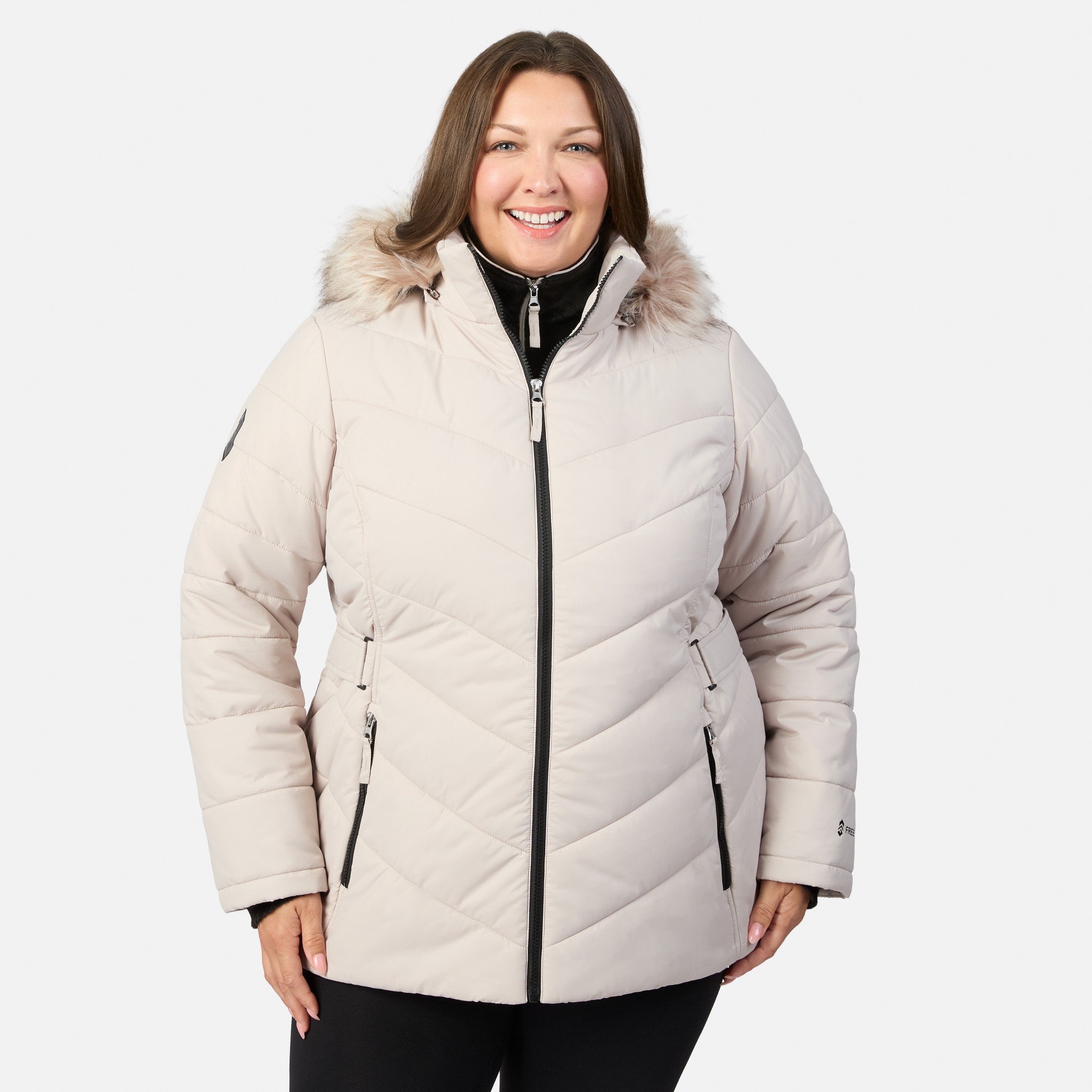 Free Country Women's Plus Size Unstoppable II Poly Air Touch Jacket