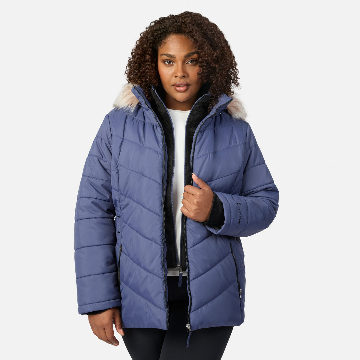 Free Country Women's Plus Size Unstoppable II Poly Air Touch Jacket