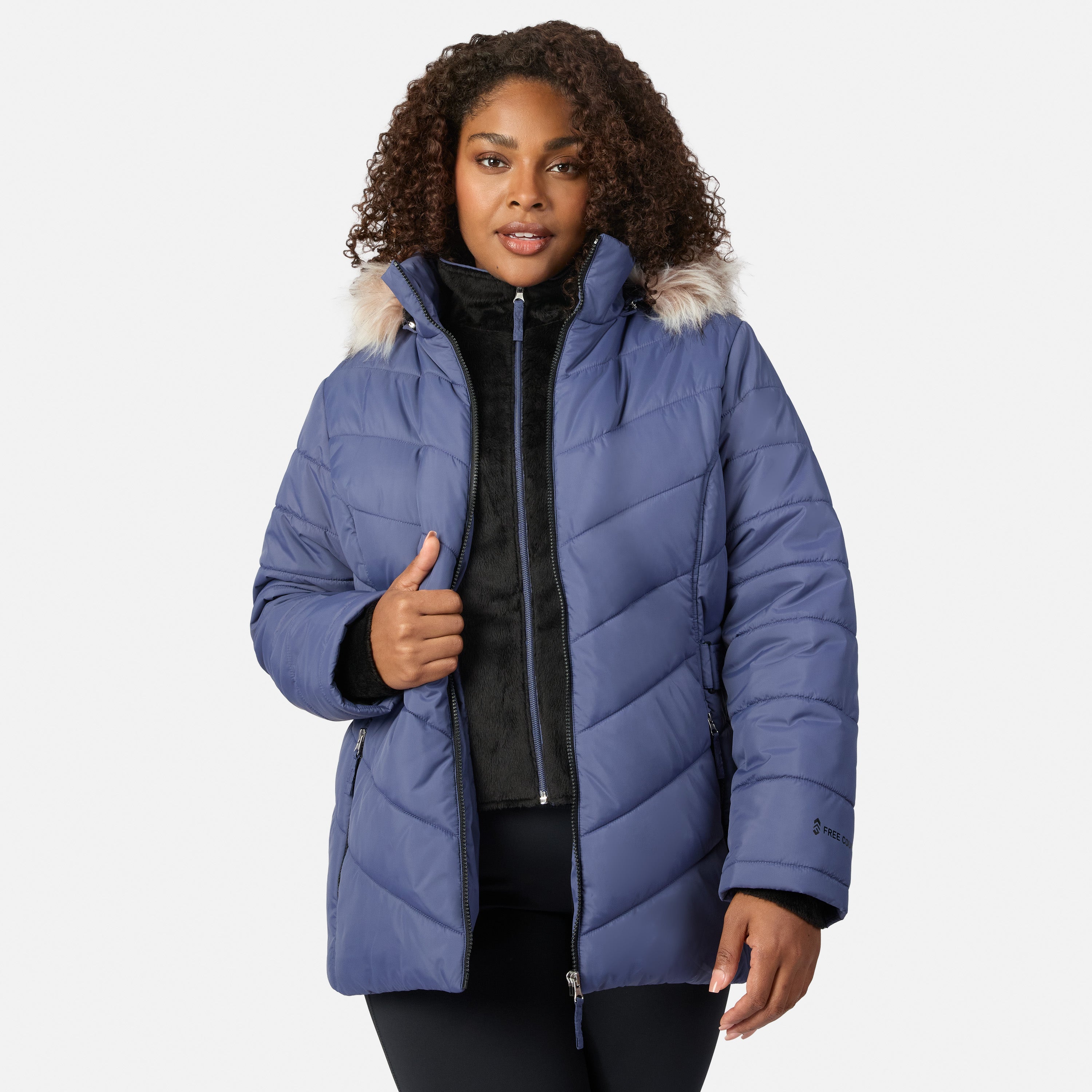 Free Country Women's Plus Size Unstoppable II Poly Air Touch Jacket