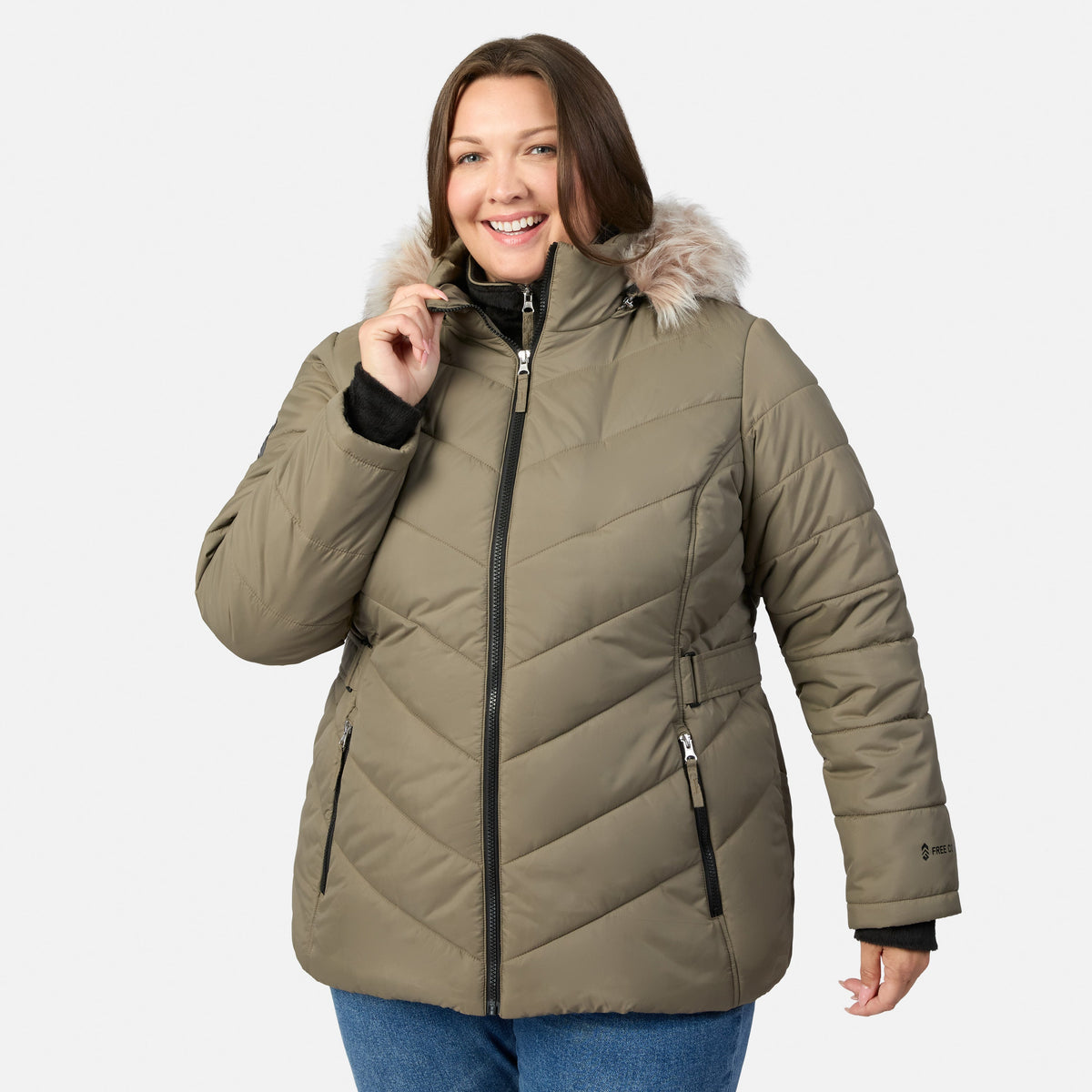 Free Country Women's Plus Size Unstoppable II Poly Air Touch Jacket