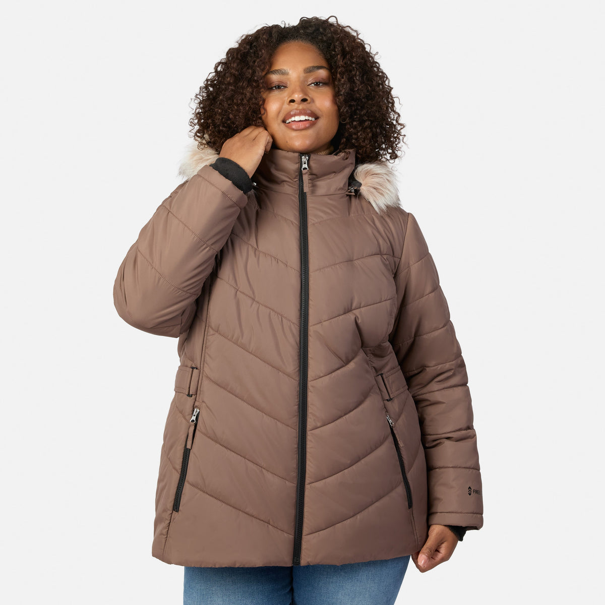 Free Country Women's Plus Size Unstoppable II Poly Air Touch Jacket