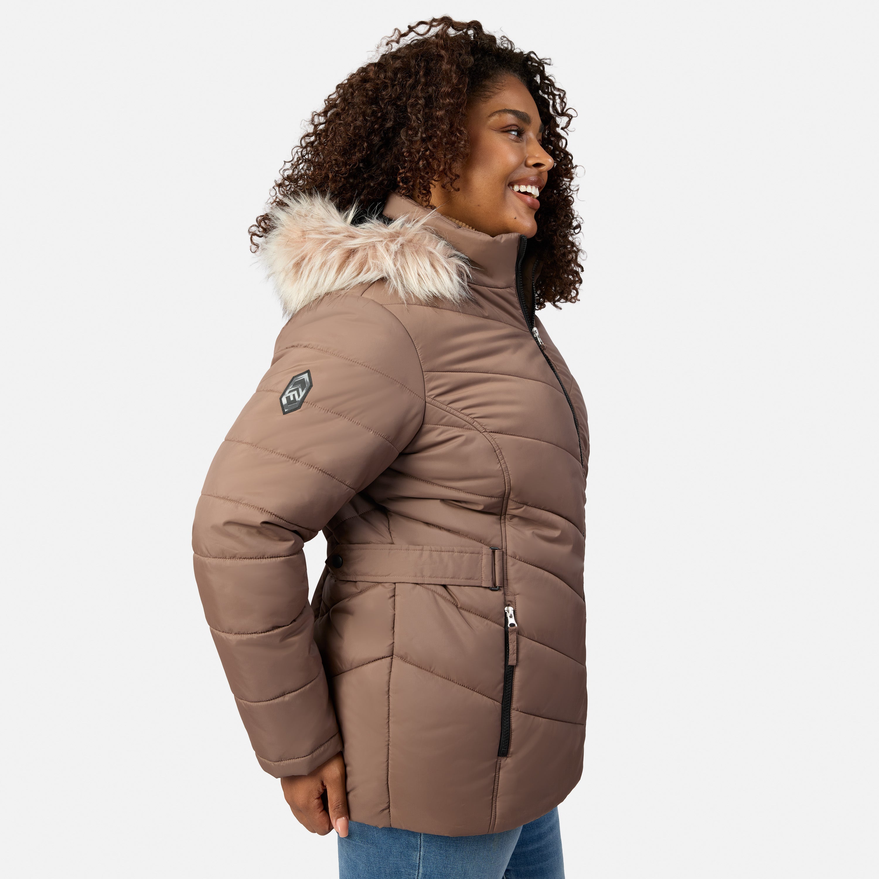 Free Country Women's Plus Size Unstoppable II Poly Air Touch Jacket