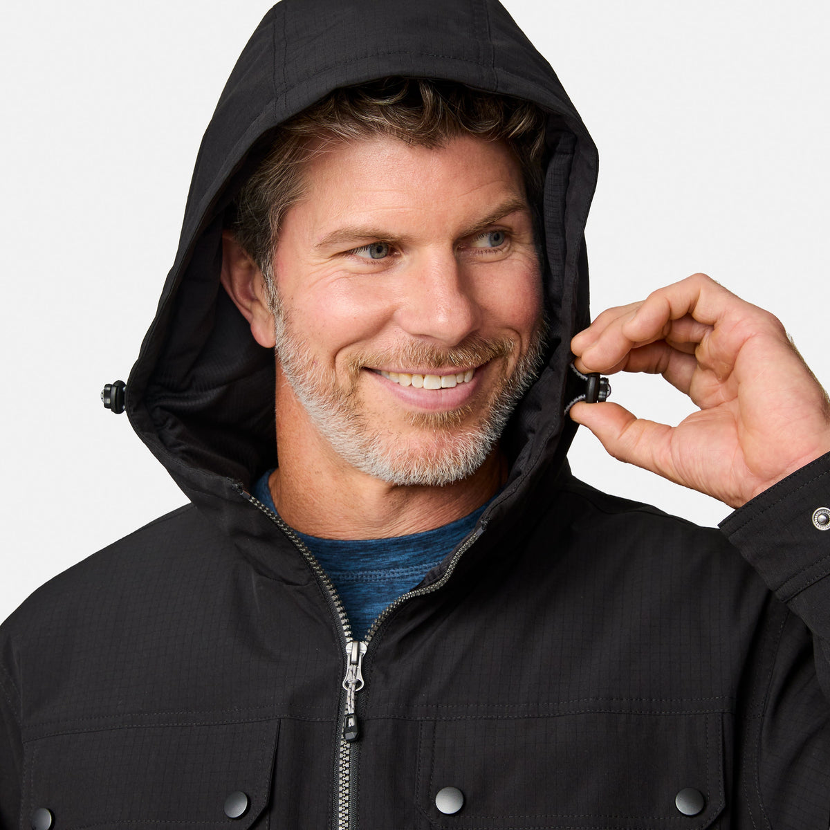 Free Country Men's Hooded Cruiser Midweight Jacket