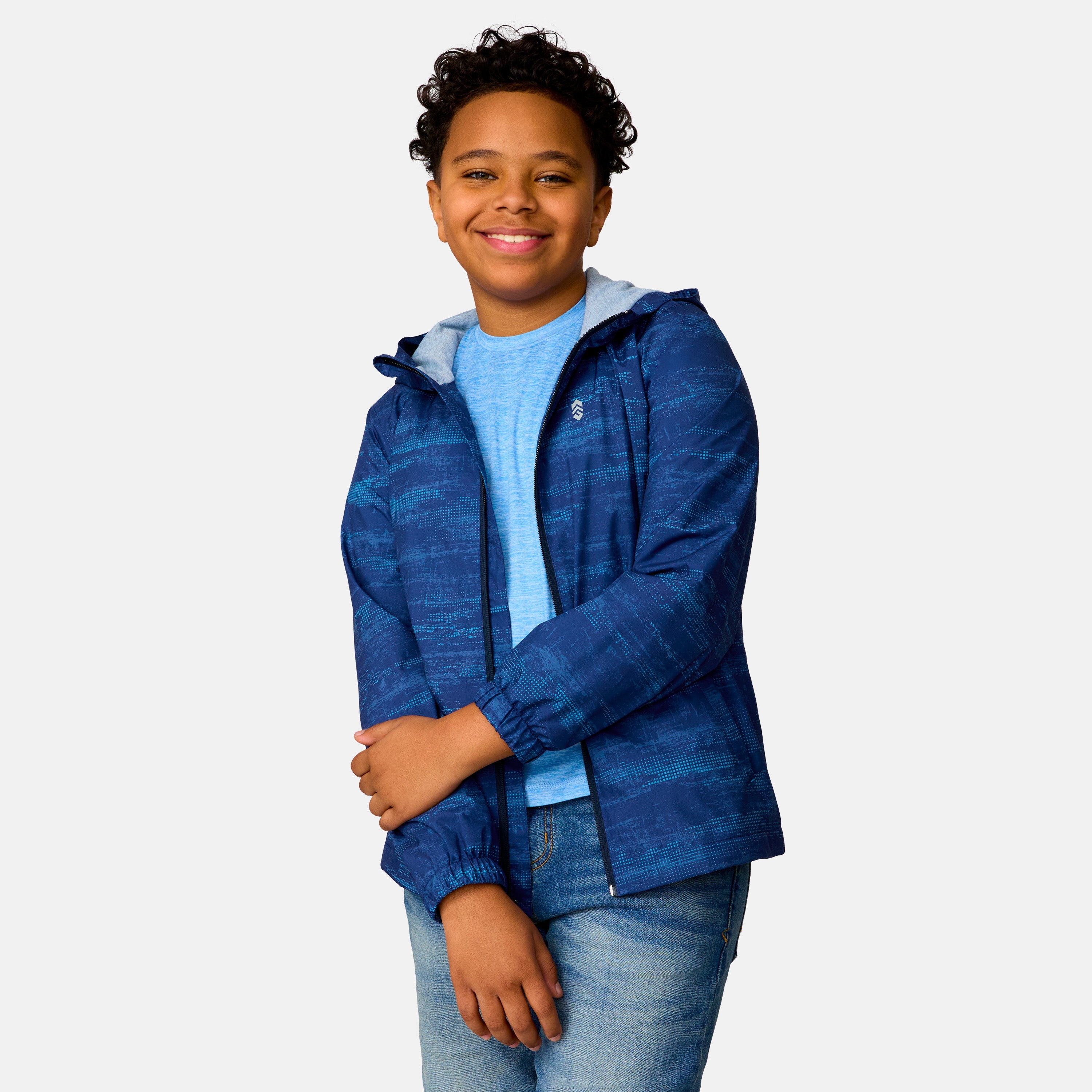 Free Country Boys' Easy Hiking Windshear Jacket