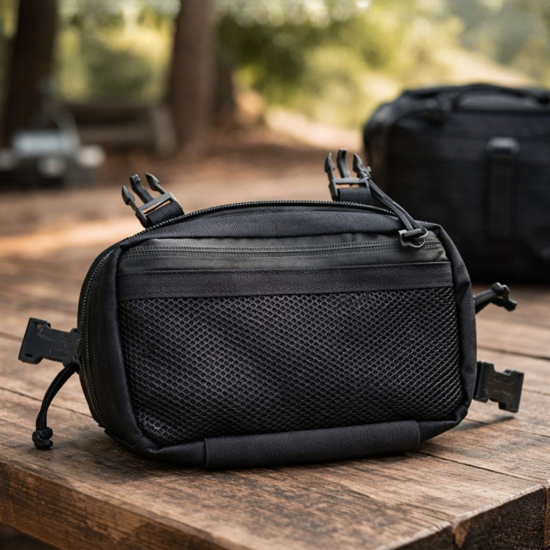 Recycled Firefighter The Black-Out Chest Rig — product view 6