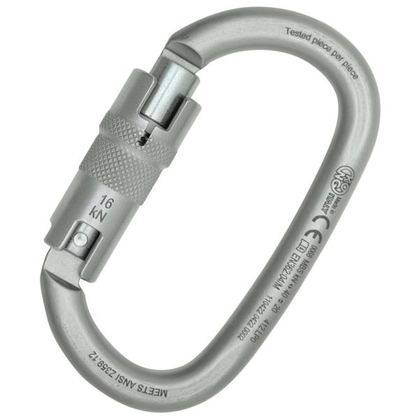 OVALONE CARBON AUTO BLOCK ANSI Carabiner