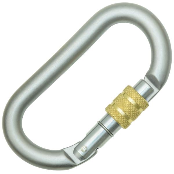 OVAL STEEL CLASSIC SCREW SLEEVE Carabiner