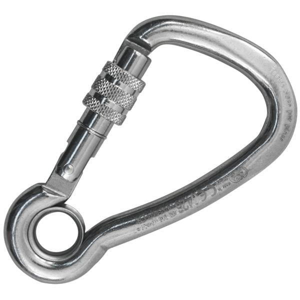 HARNESS INOX SCREW SLEEVE Carabiner