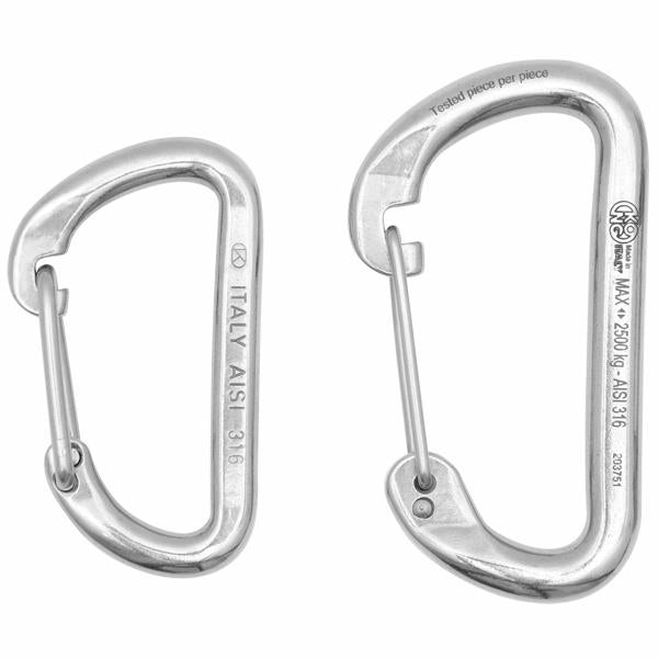 D SHAPE WIRE GATE - PHASE OUT Carabiner