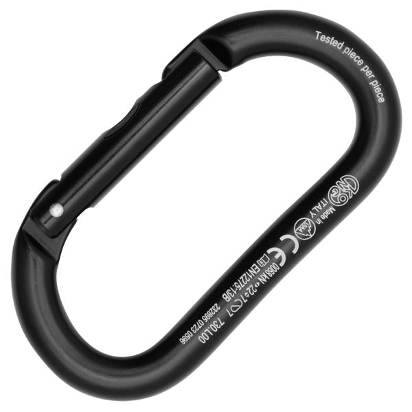 OVAL ALU STRAIGHT GATE Carabiner