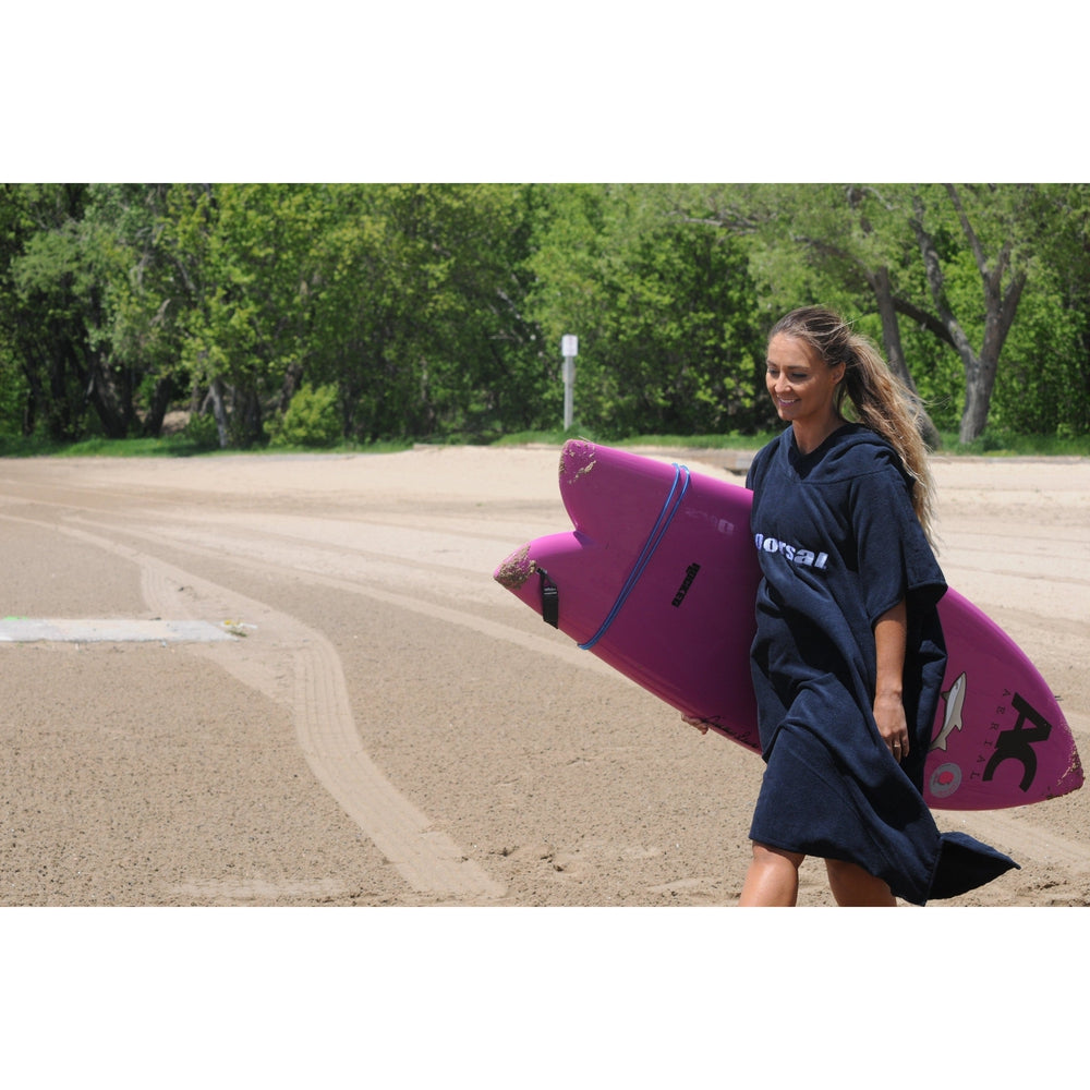 DORSAL Thick Microfiber Surf Poncho Robe for Wetsuit Changing Towel - view 4