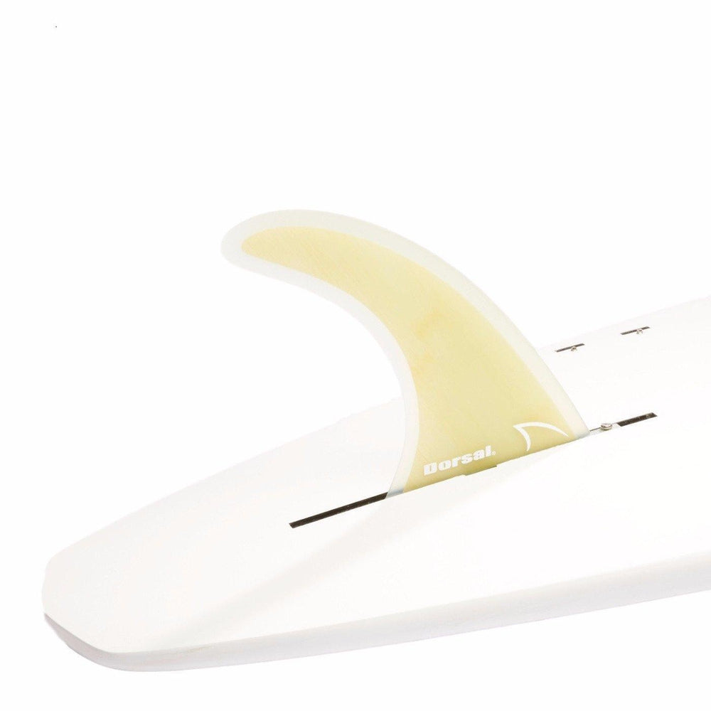 DORSAL Signature Series Bamboo Fiberglass Surf SUP Longboard Surfboard Fin — Bamboo - view 4