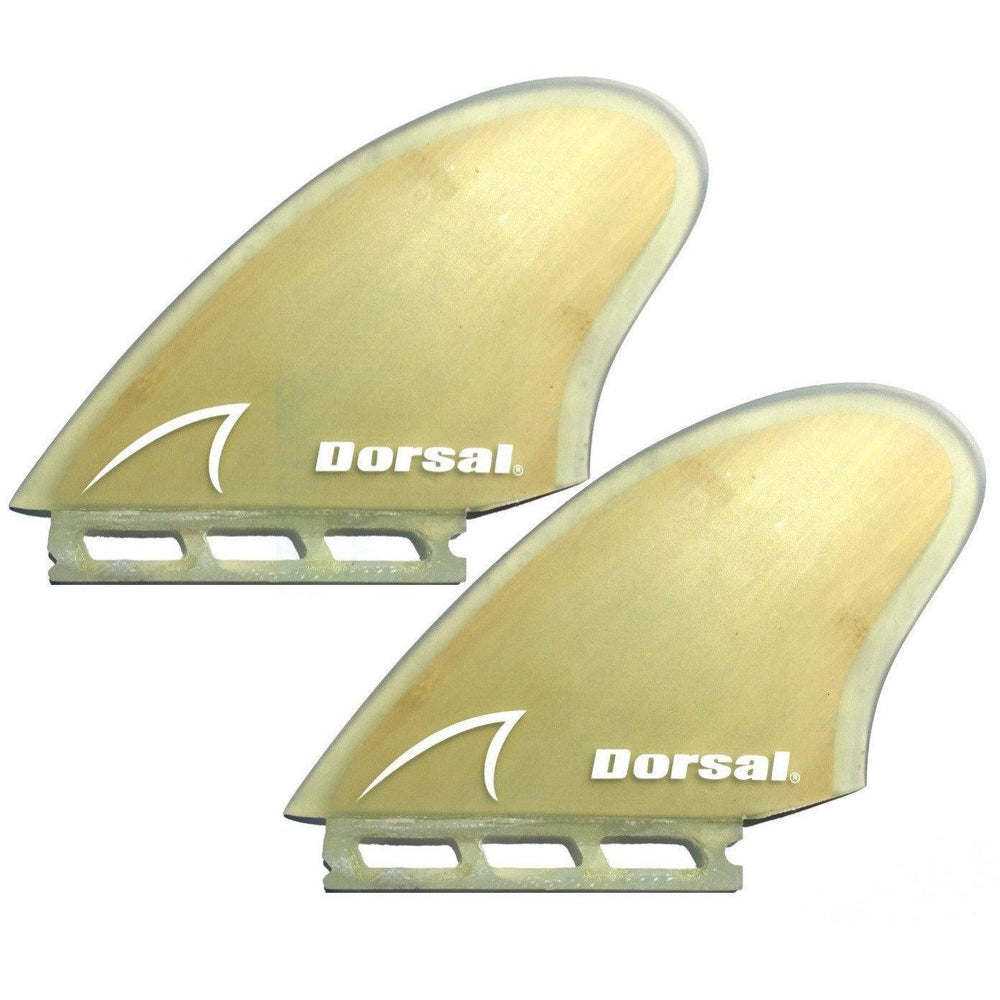 DORSAL Keel Fins Futures — Large / Fiberglass with Hexcore / Bamboo