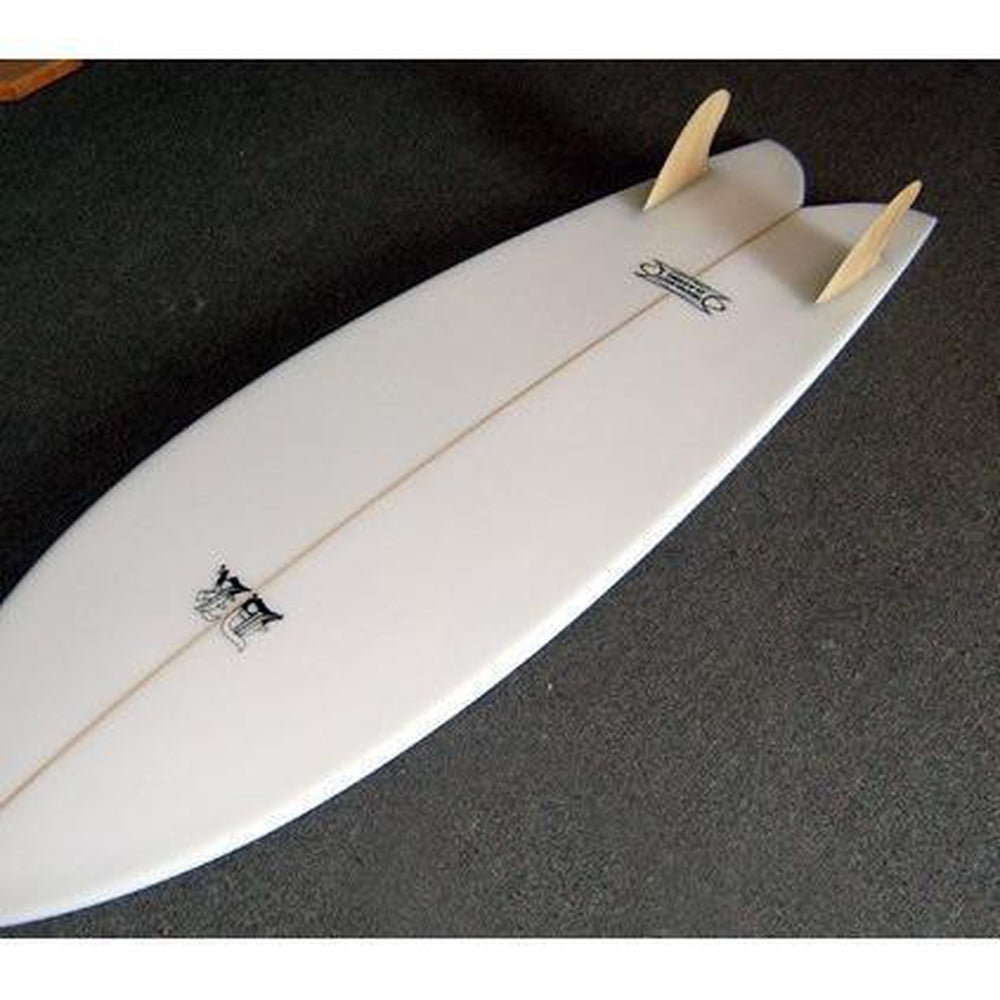 DORSAL Keel Fins Futures — Large / Fiberglass with Hexcore / Bamboo - view 2