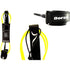 DORSAL Surf Leash for Surfboard Longboard SUP Leg Rope — Yellow / Polyurethane