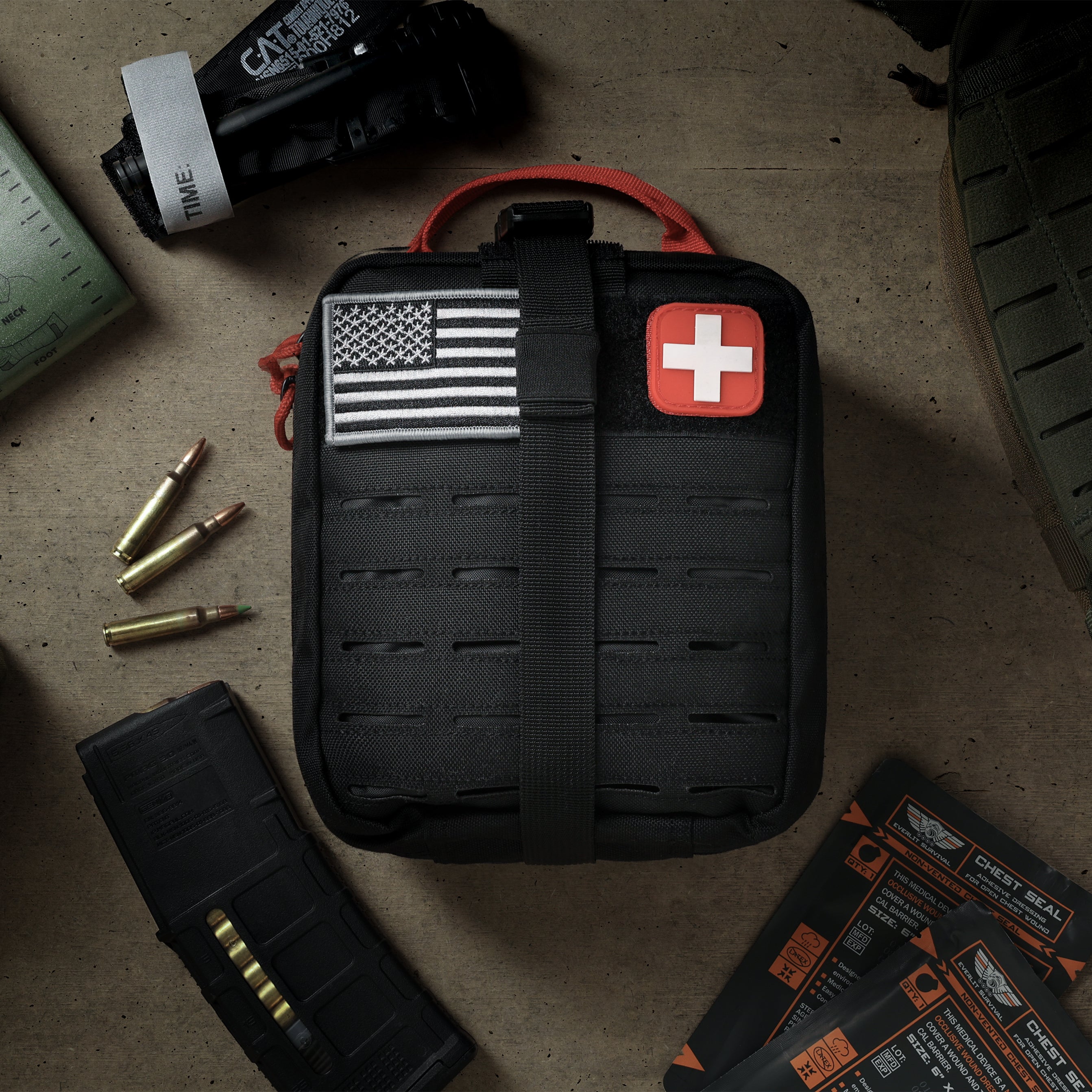 ADVANCED TRAUMA KIT by Everlit Survival
