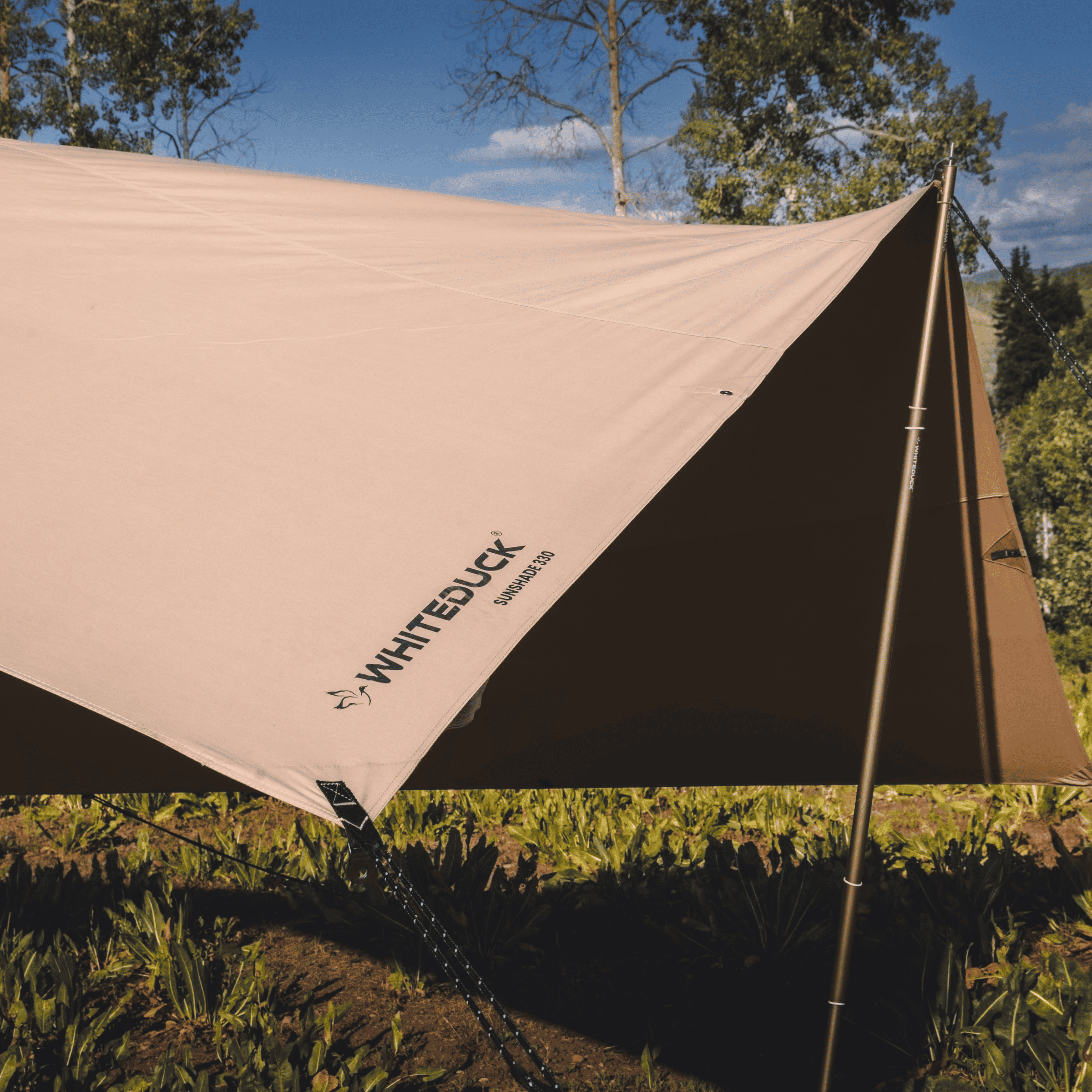 White Duck Sunshade Tarp 400