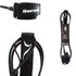 DORSAL Surf Leash for Surfboard Longboard SUP Leg Rope — Black / Polyurethane