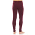 Minus33 Merino Wool Clothing Kancamagus Men's Midweight Wool Bottom thermal baselayer, front view of the boxer briefs with hands at sides, back view of the base layer bottoms