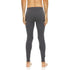 Minus33 Merino Wool Clothing Kancamagus Men's Midweight Wool Bottom thermal baselayer, front view of the boxer briefs with arms relaxed, back view of the base layer bottoms