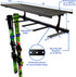 StoreYourBoard Solitude Ski Rack with Solid Shelf — product view 2