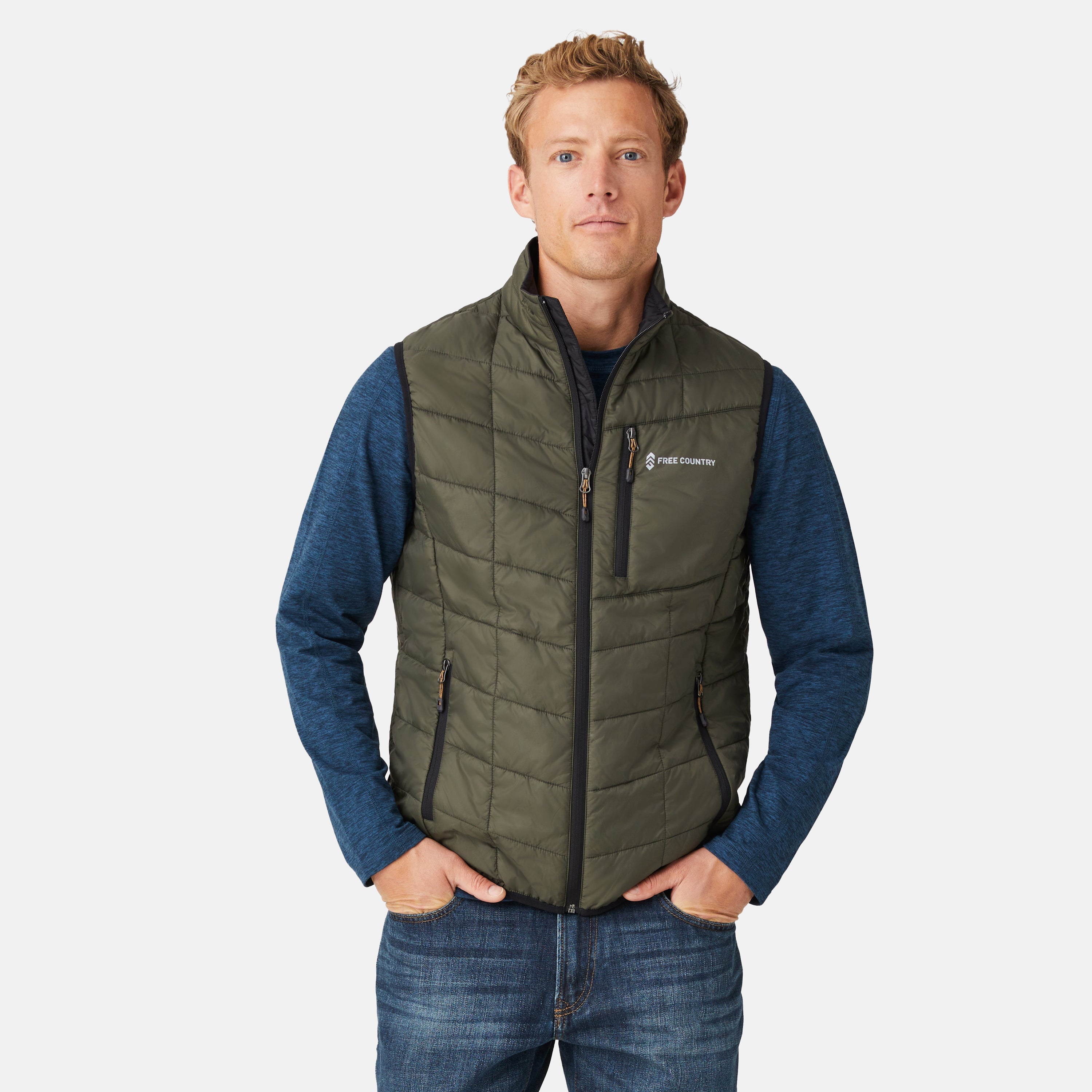 Free Country Men's FreeCycle® Stimson Puffer Vest