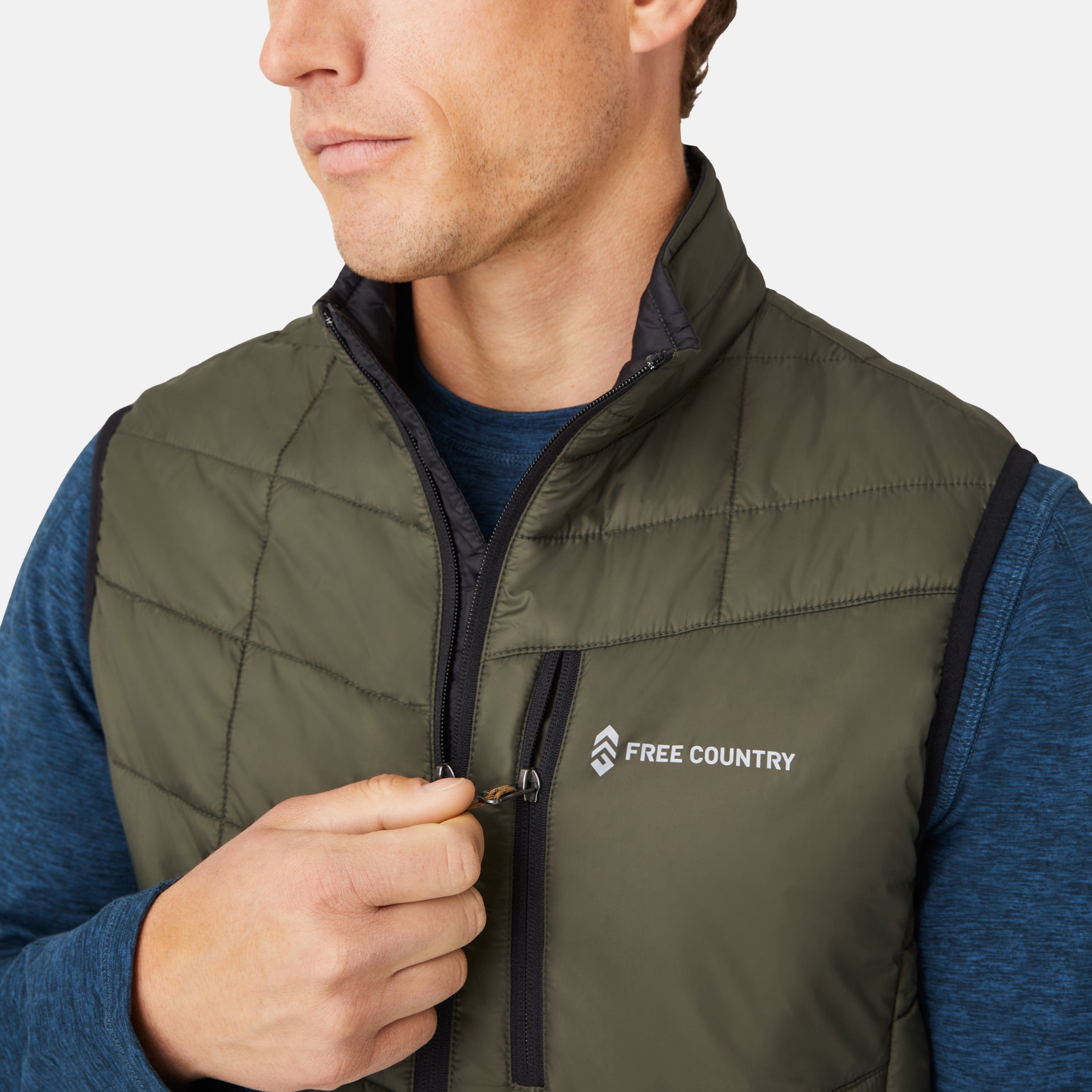 Free Country Men's FreeCycle® Stimson Puffer Vest