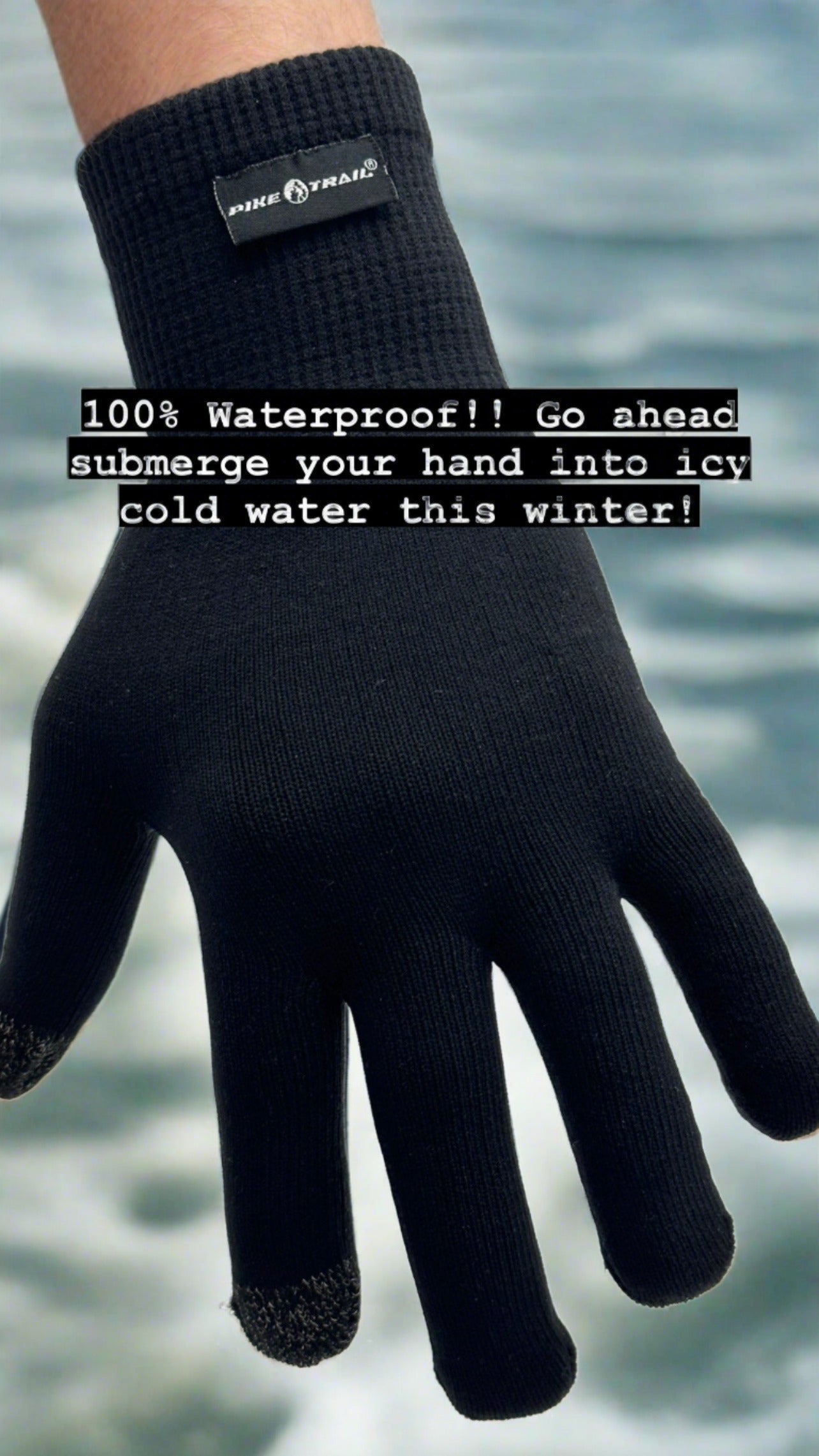 Pike Trail Water Resistance Seamless Gloves by Pike Trail