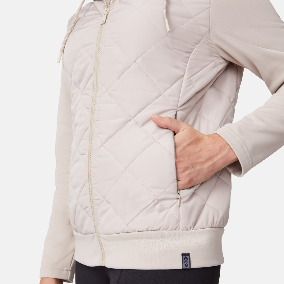 Free Country Women's Venture Quilted Hybrid Jacket