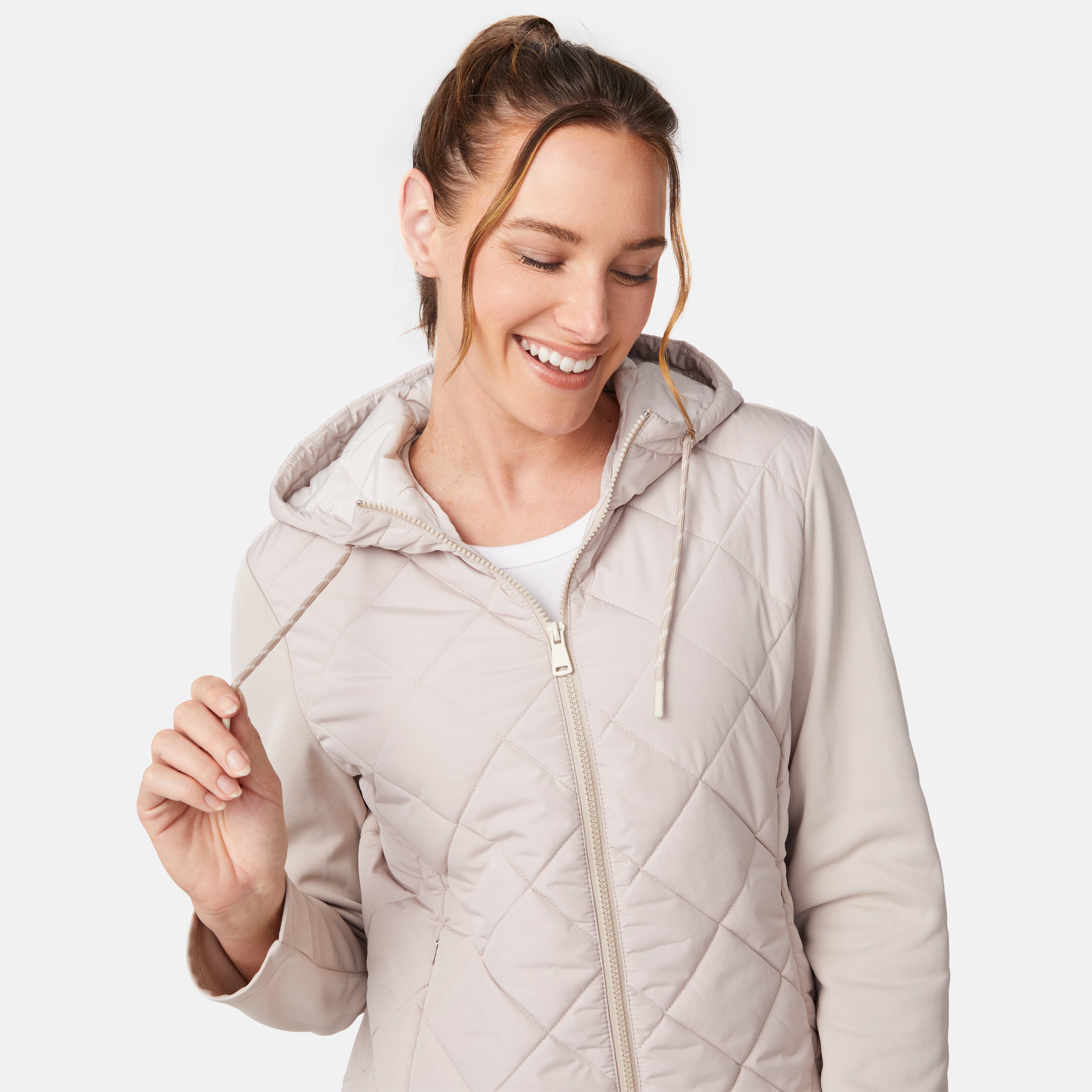 Free Country Women's Venture Quilted Hybrid Jacket