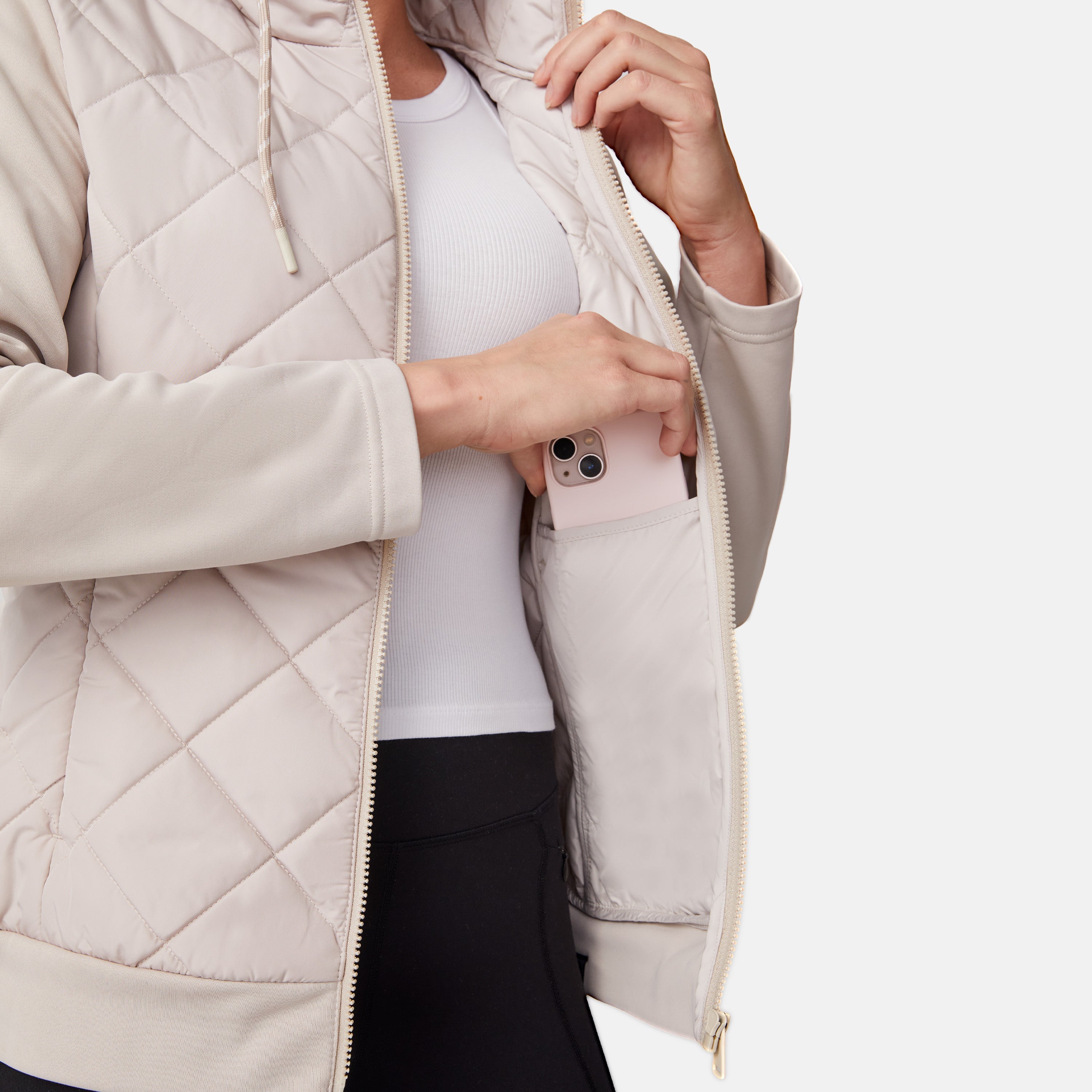 Free Country Women's Venture Quilted Hybrid Jacket
