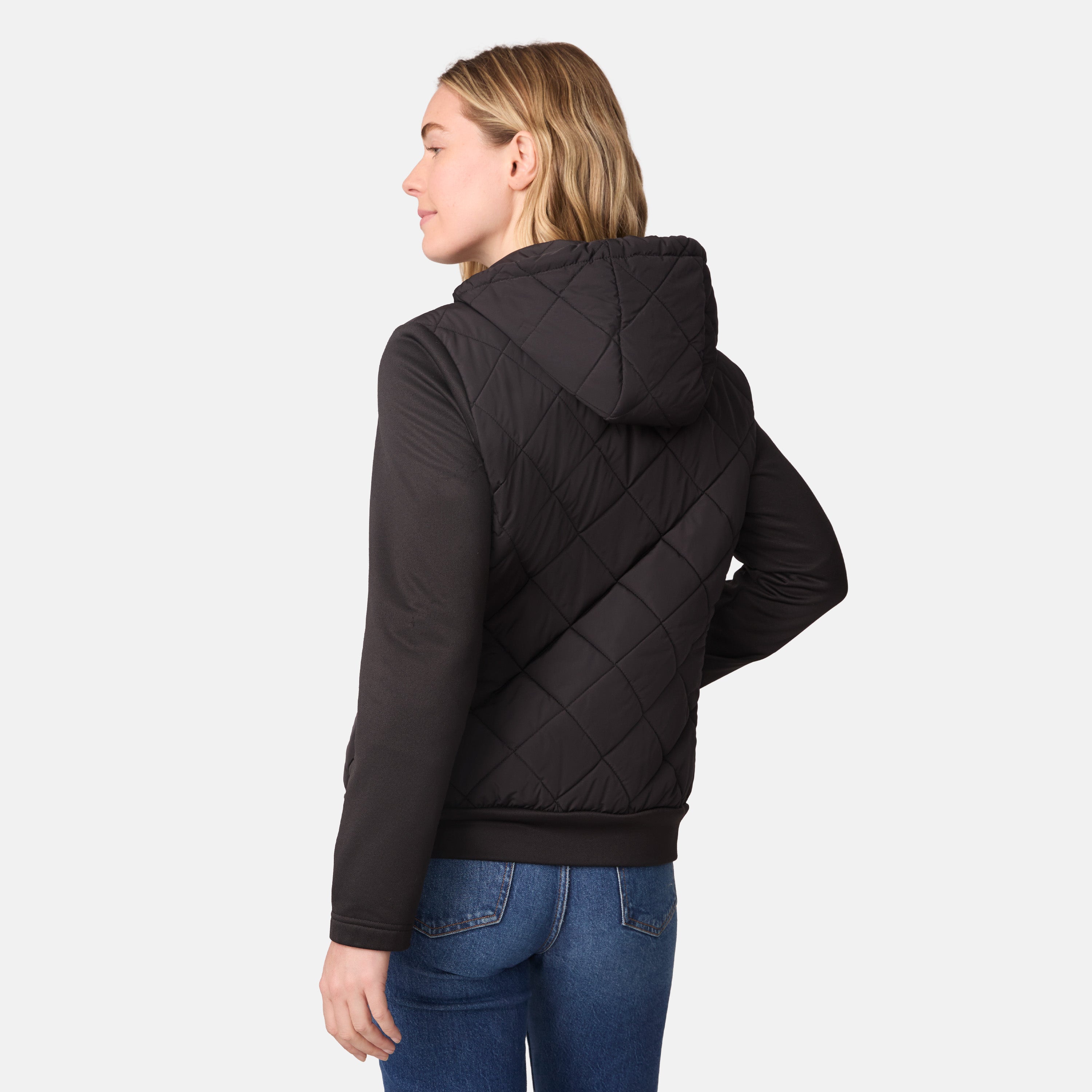 Free Country Women's Venture Quilted Hybrid Jacket