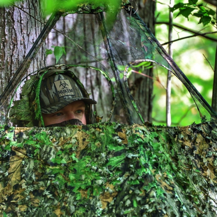 Nukem Hunting Blind - Mossy Oak Obsession 3D Leafy – product image 7