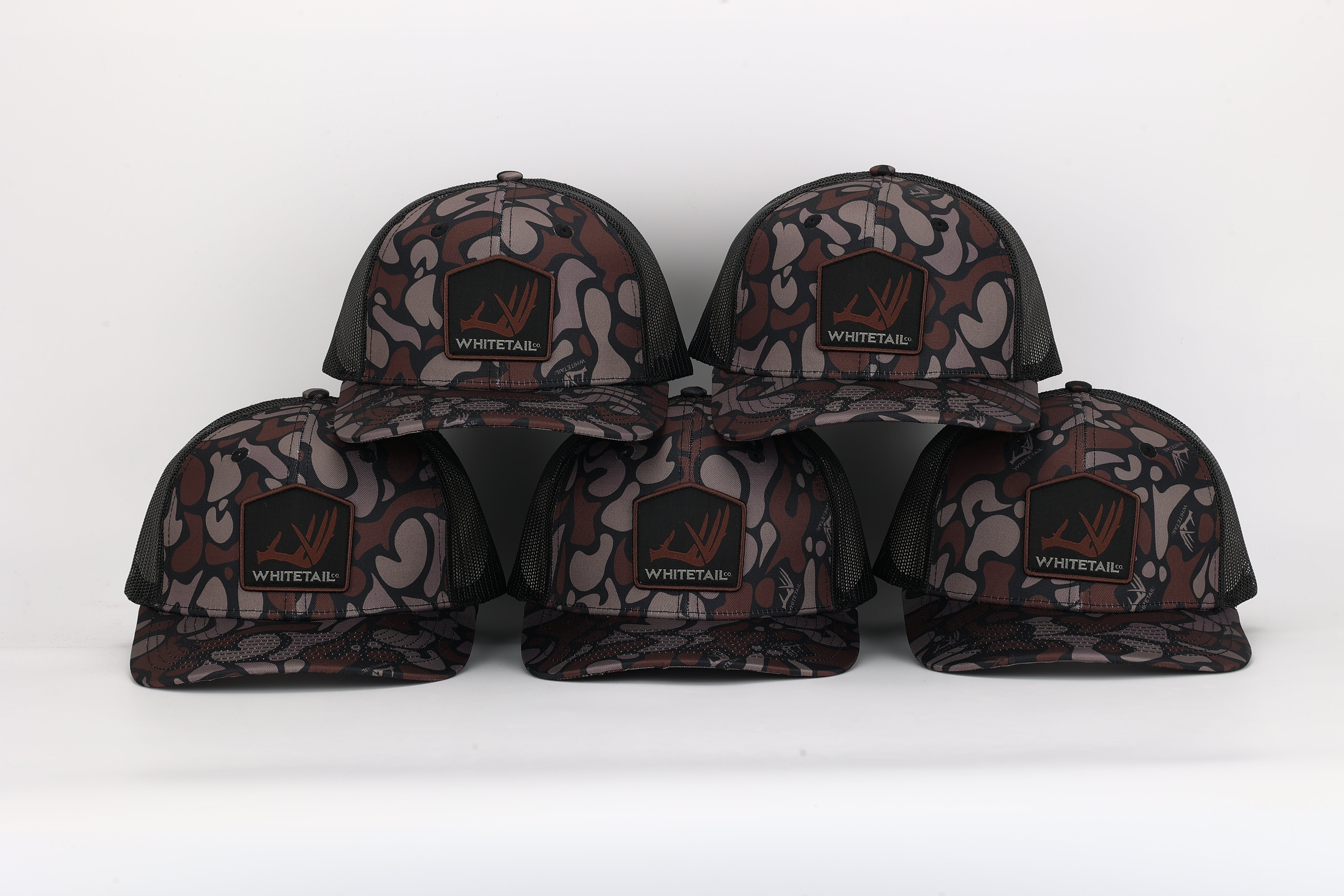 Whitetail Co. Dark Old Camo Shed Antler 6 Panel