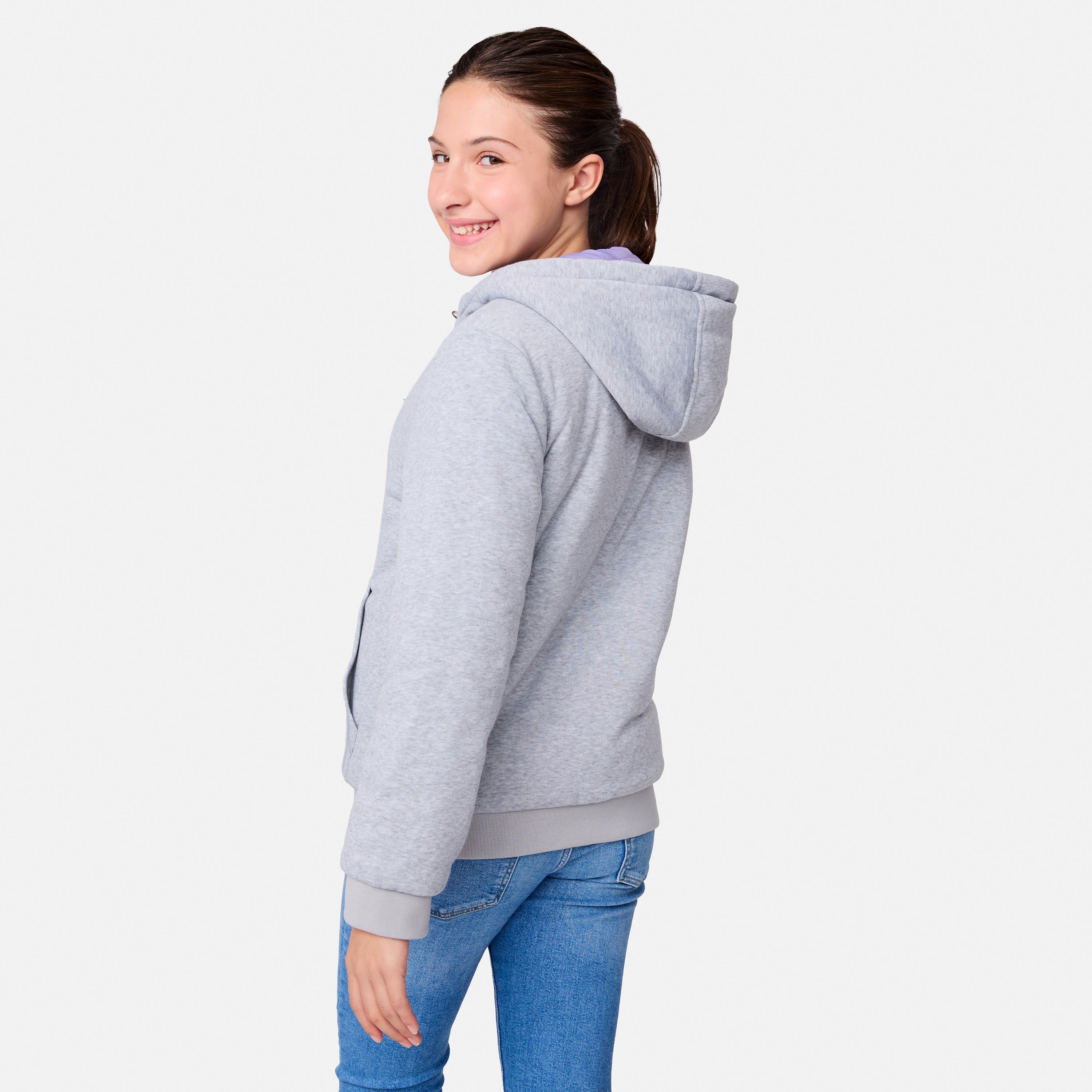Free Country Girls' Poofie Reversible Puffer Jacket