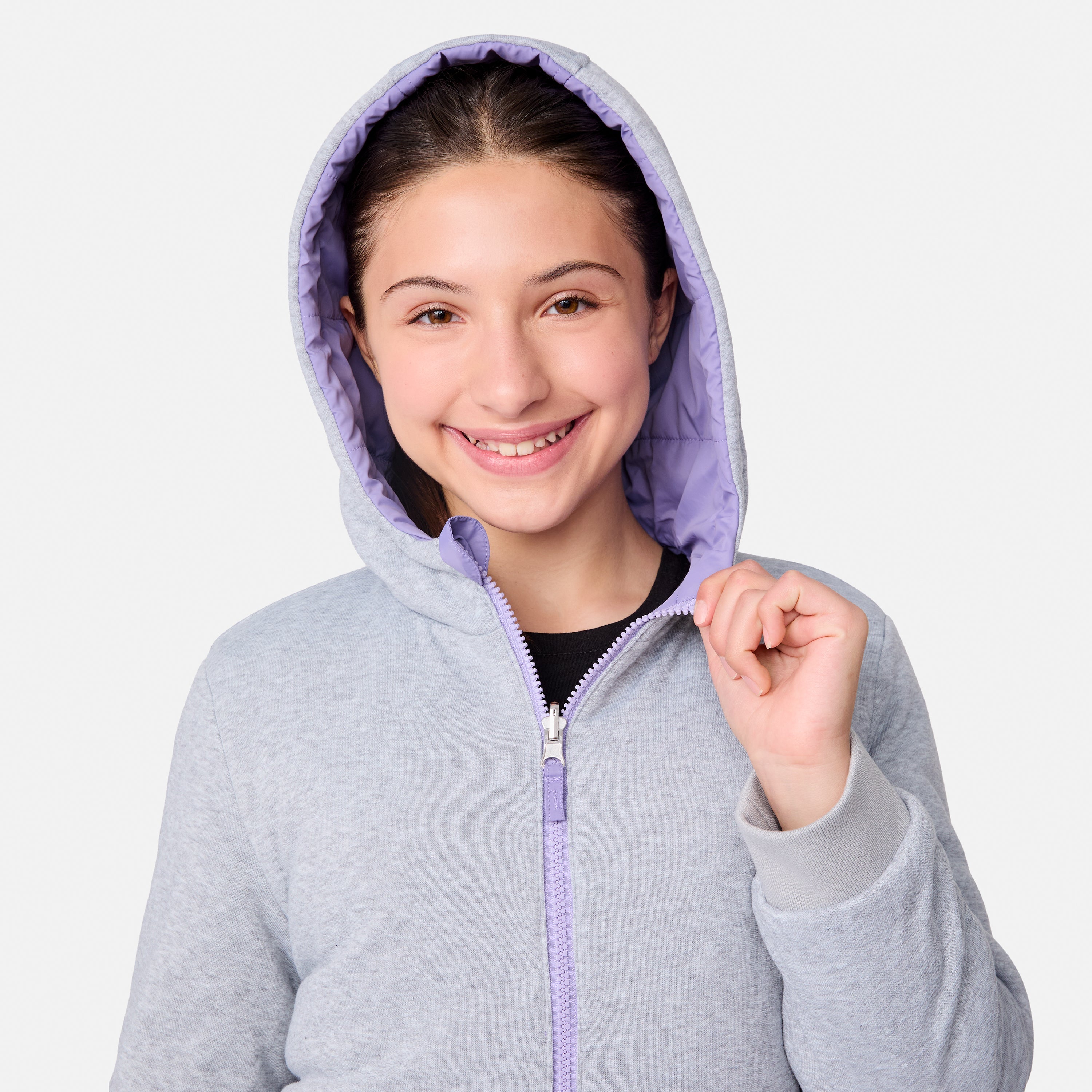 Free Country Girls' Poofie Reversible Puffer Jacket